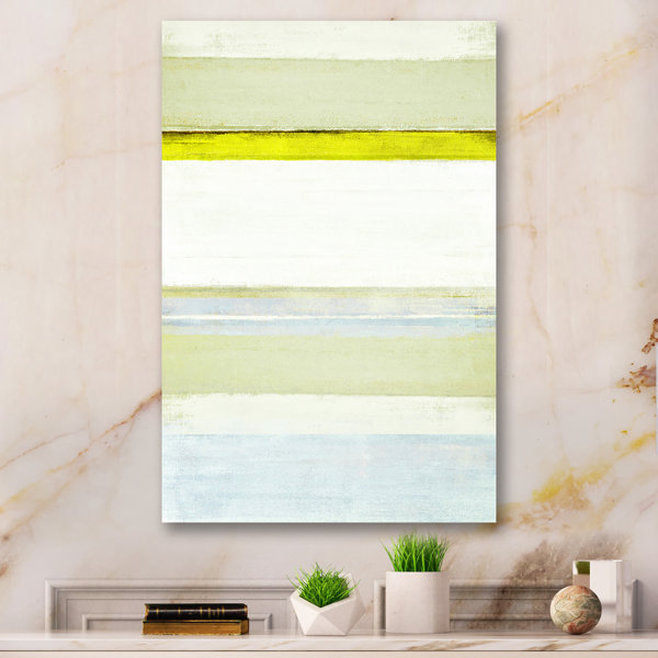 Highland Dunes " Blue Meets Yellow Modern Art " Wayfair